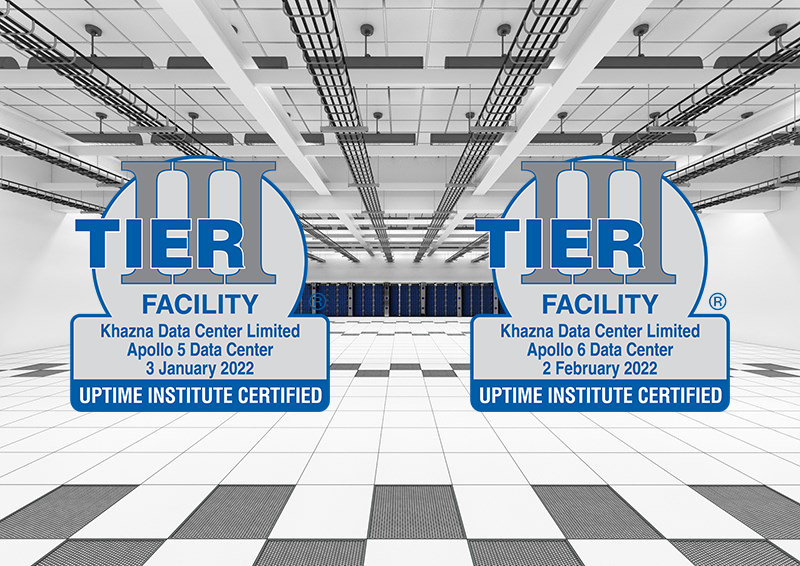 Khazna Data Centers Achieves Tier-III Certification from Uptime Institute for its Apollo 5 and Apollo 6 Data Centers